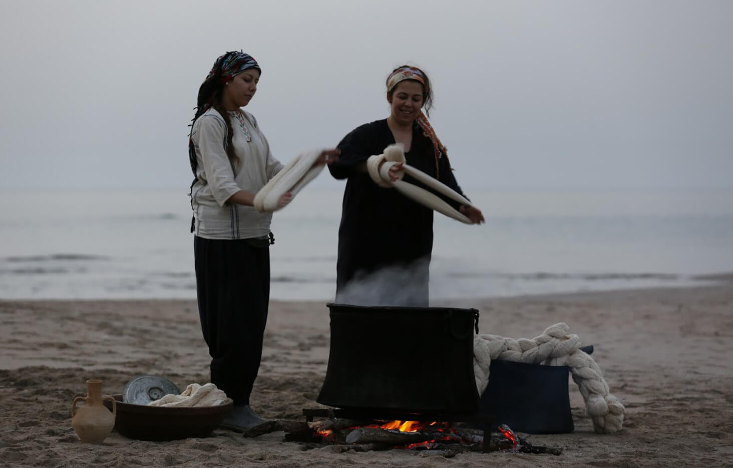women making natural cotton displayed on our story blog